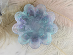 Handmade Bloom Waffle Bowl - Marbled
