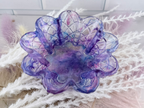 Handmade Bloom Waffle Bowl - Marbled