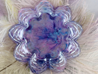Handmade Bloom Waffle Bowl - Marbled