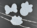 Handmade Mickey & Minnie Mouse Silicone Crystal Inlay Set