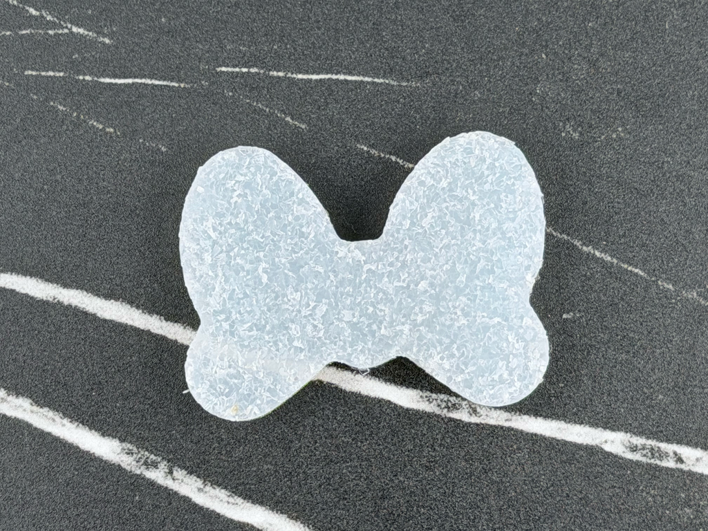 Handmade Mickey & Minnie Mouse Silicone Crystal Inlay Set