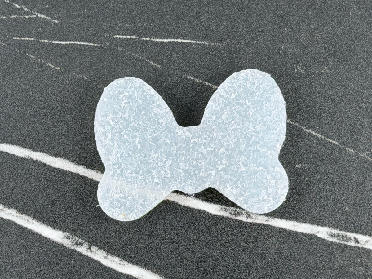 Handmade Mickey & Minnie Mouse Silicone Crystal Inlay Set