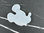 Handmade Mickey & Minnie Mouse Silicone Crystal Inlay Set