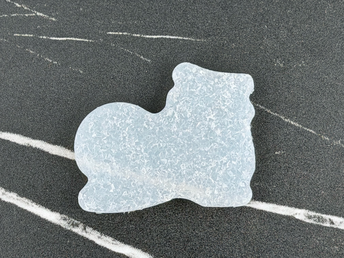 Handmade Mickey & Minnie Mouse Silicone Crystal Inlay Set