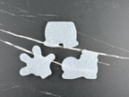 Handmade Mickey & Minnie Mouse Silicone Crystal Inlay Set